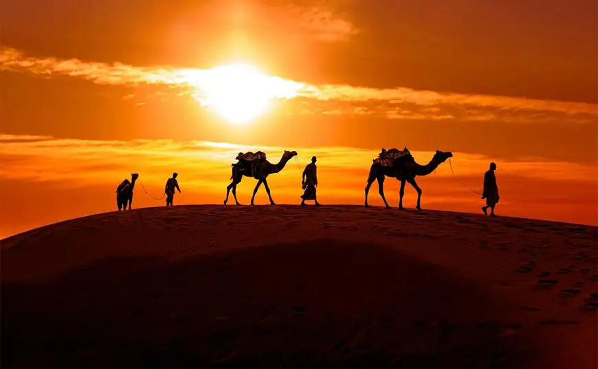 Sam Sand Dunes vs Khuri Desert