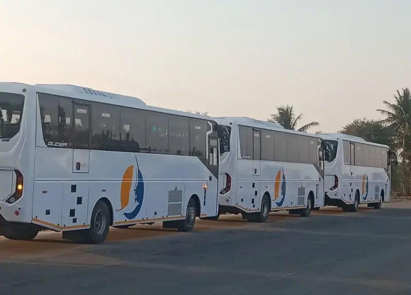 BharatBenz Coach & Bus Rental in India