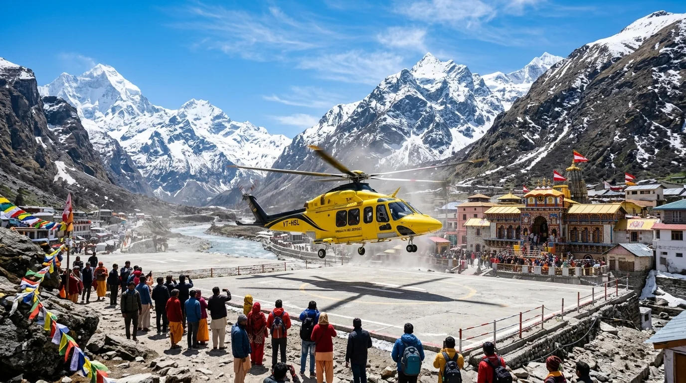 Do Dham Yatra By Helicopter (Kedarnath & Badrinath)