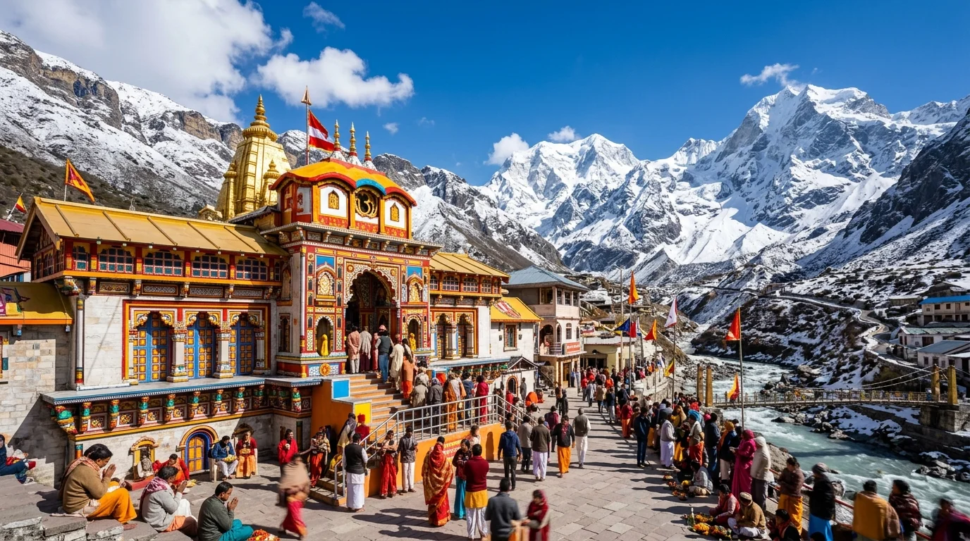 Kedarnath & Badrinath (Do Dham) by Car with Driver